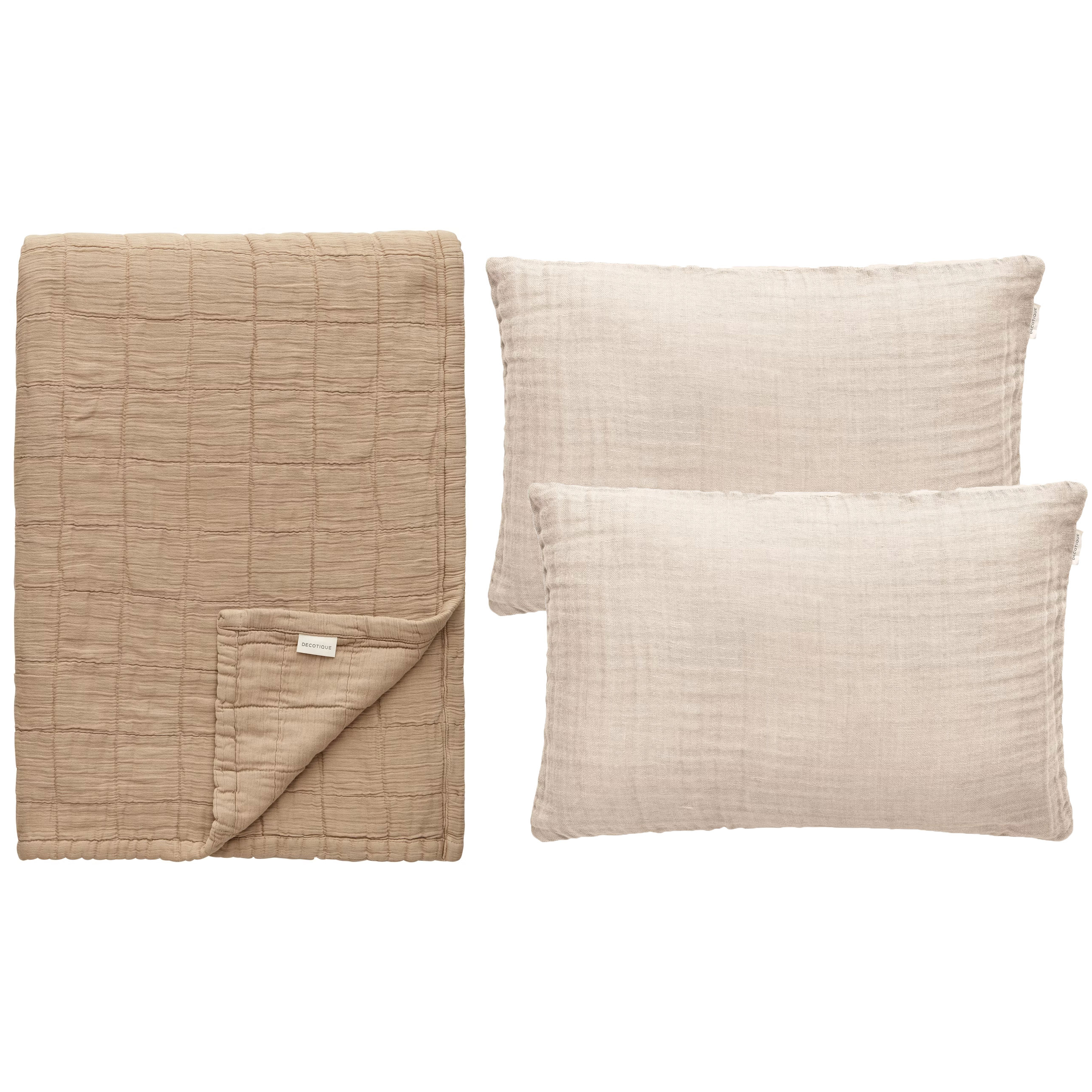 Decotique Classic Sovrumsset 3-pack, Beige