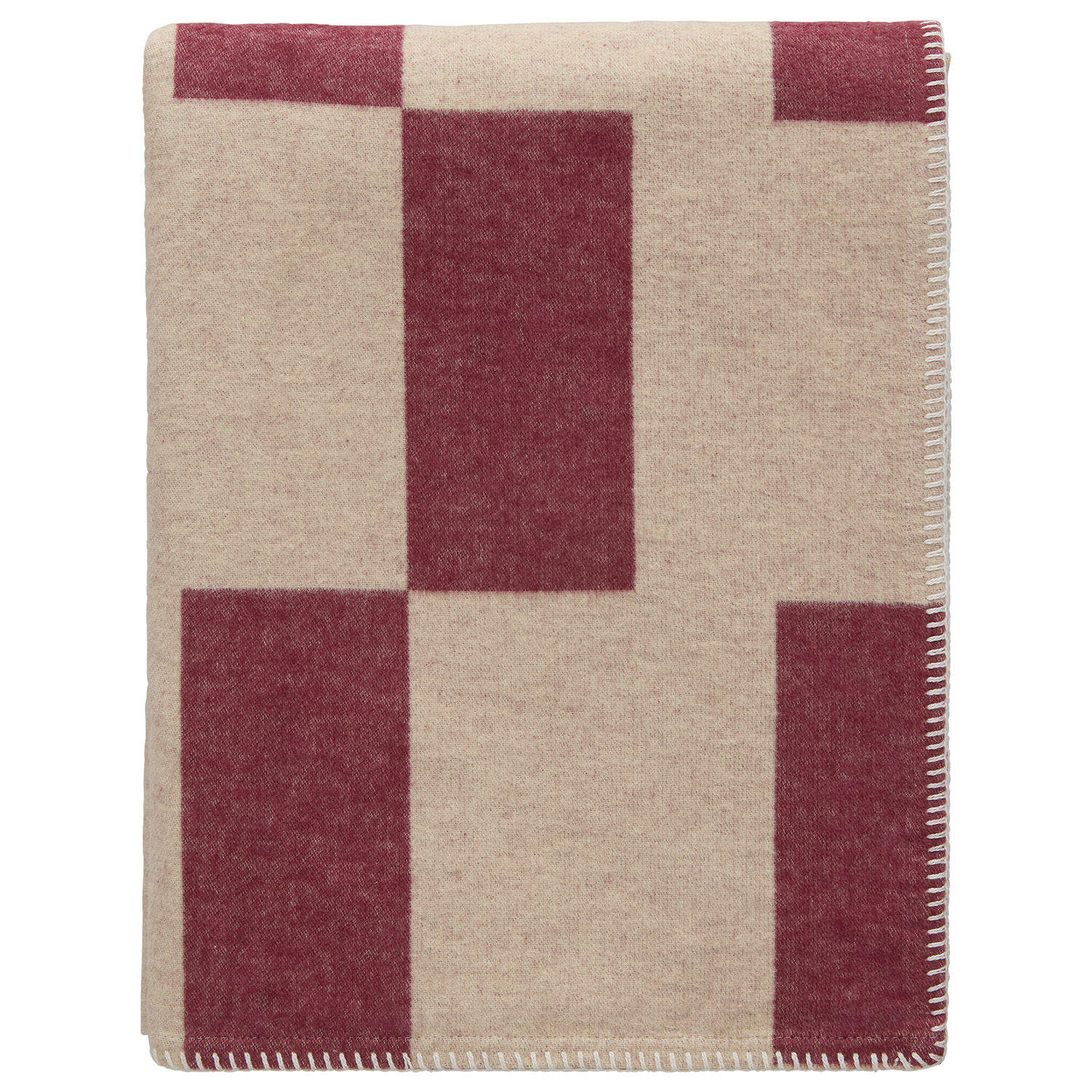 Decotique Noomi Pläd 130x170 cm, Burgundy