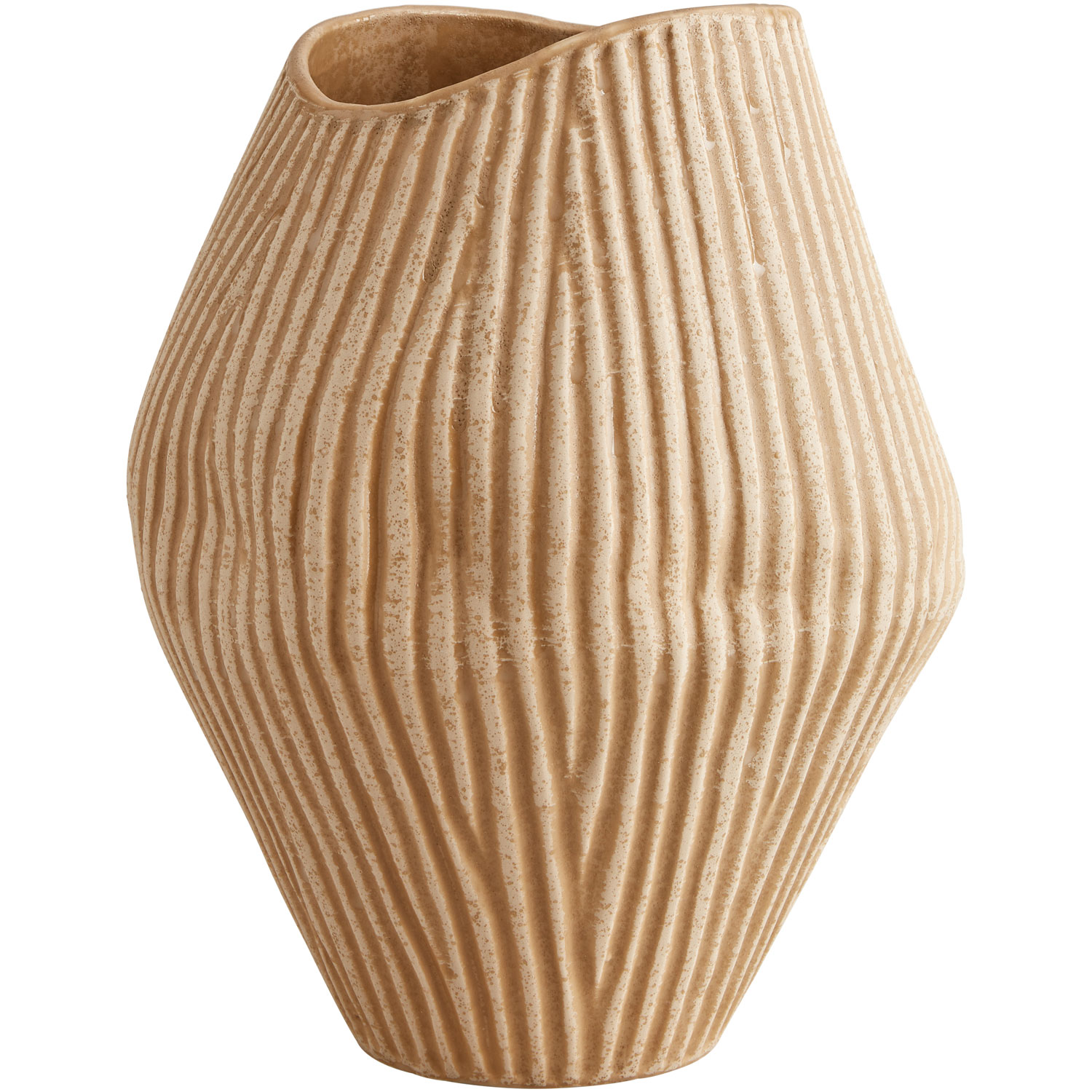 Department Willow Vas 32 cm, Brun