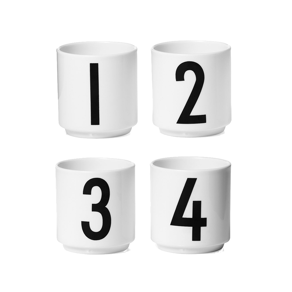 Design Letters Espressokoppar 4-Pack