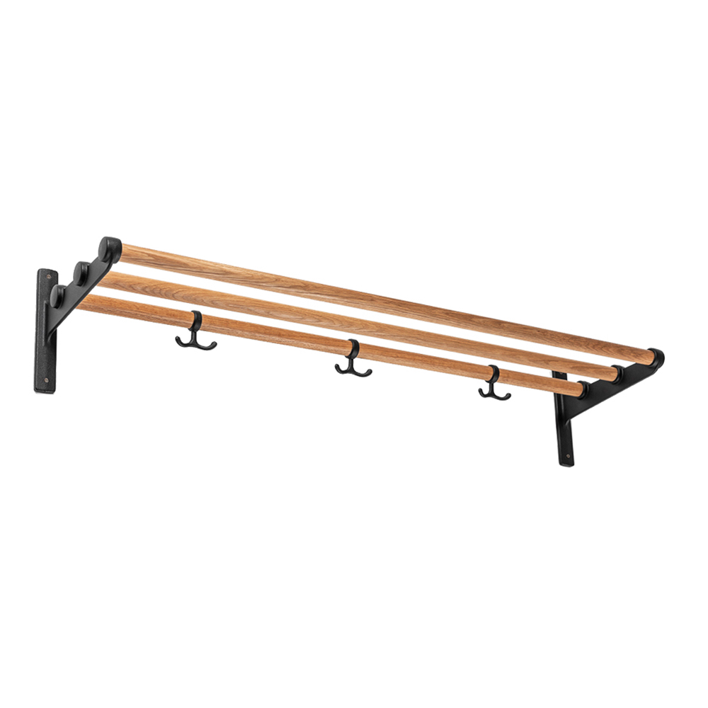 Essem Design Nostalgi Hatthylla / Skohylla 100 cm, Svart