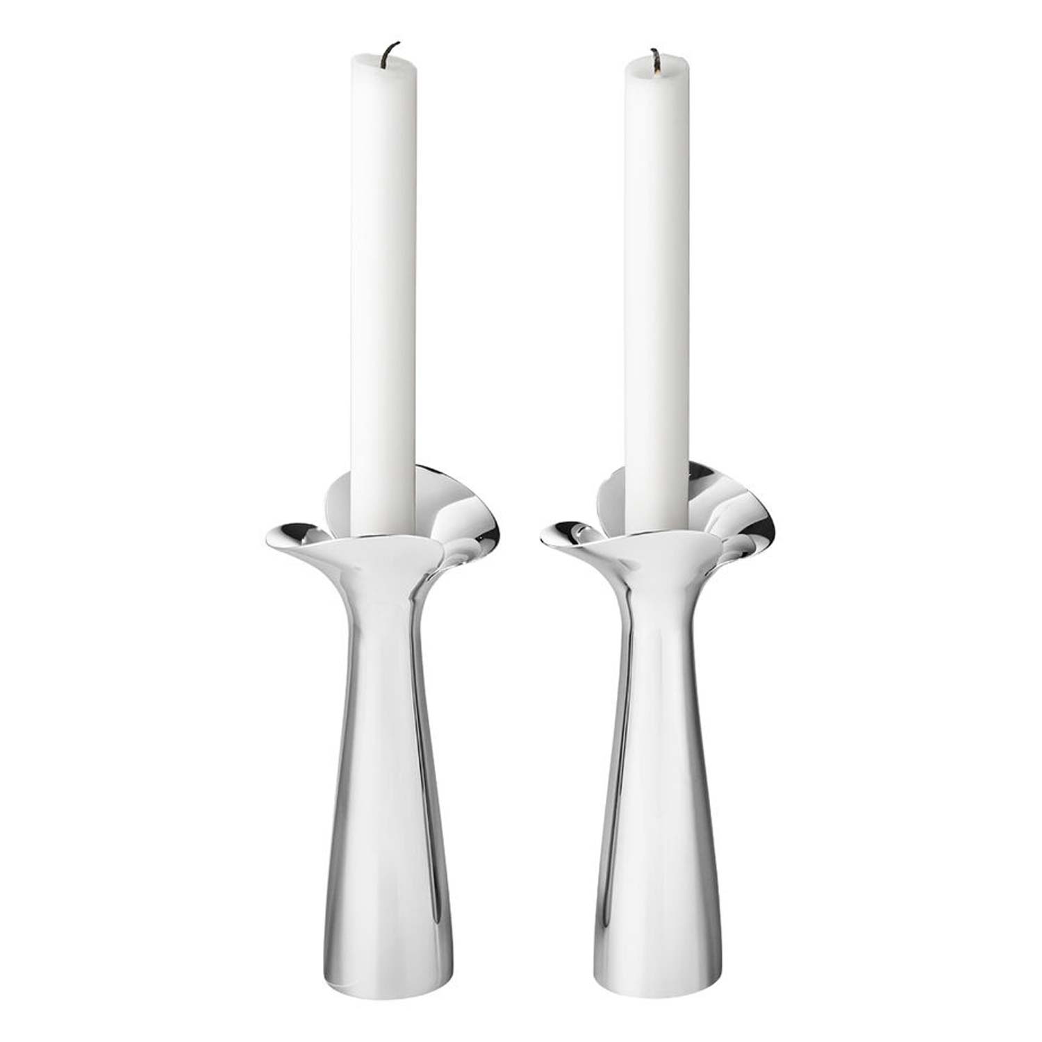 Georg Jensen Bloom Botanica Ljusstake, 2-Pack