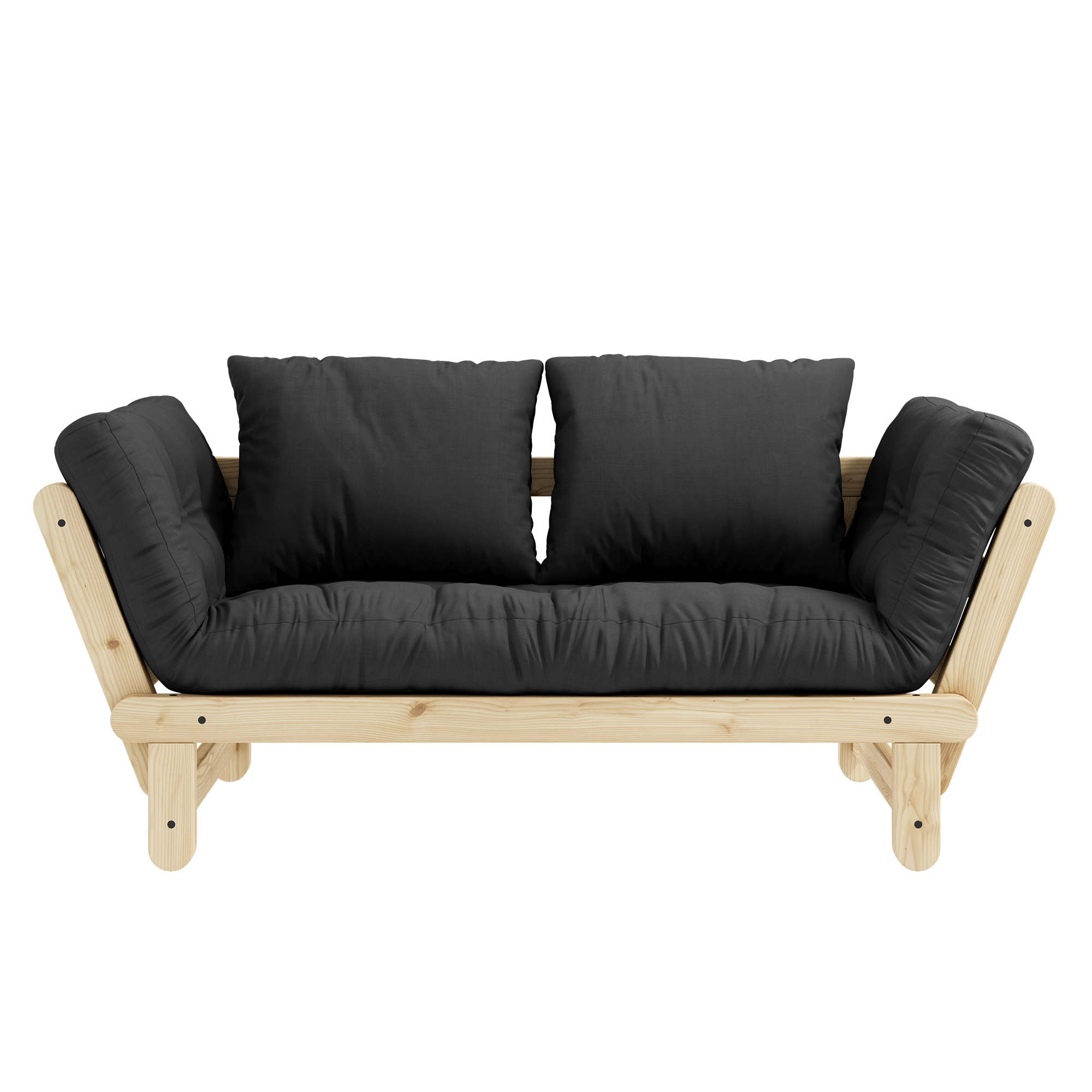 Karup Beat Bäddsoffa 80x200 cm, Mörkgrå