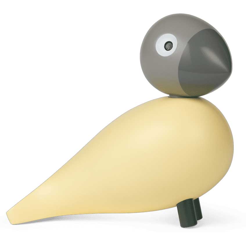 Kay Bojesen Bella Årsfågel 2025 12,5 cm, Creme / Grå