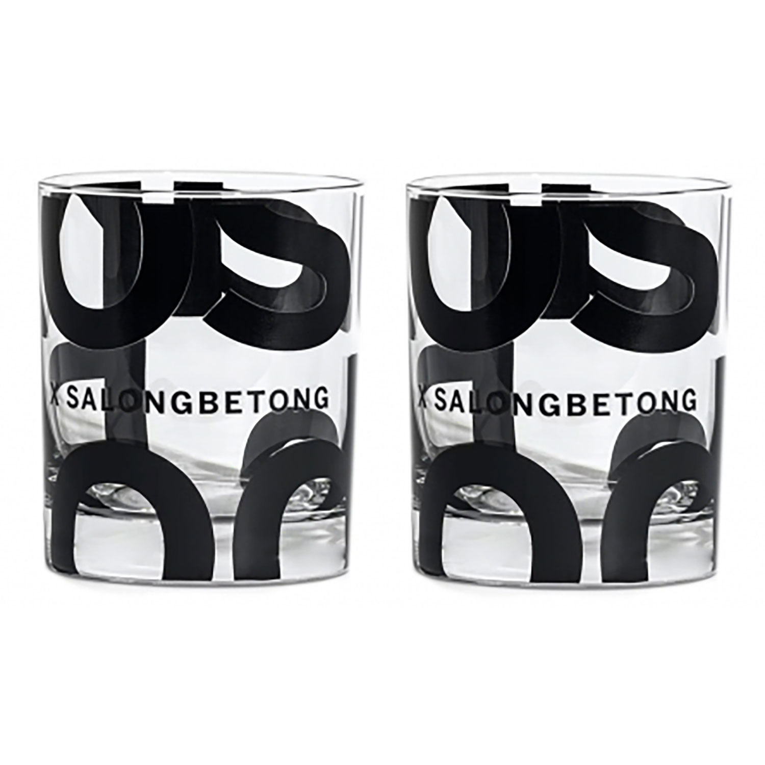 Kosta Boda Salong Betong Whiskeyglas 35 cl 2-pack
