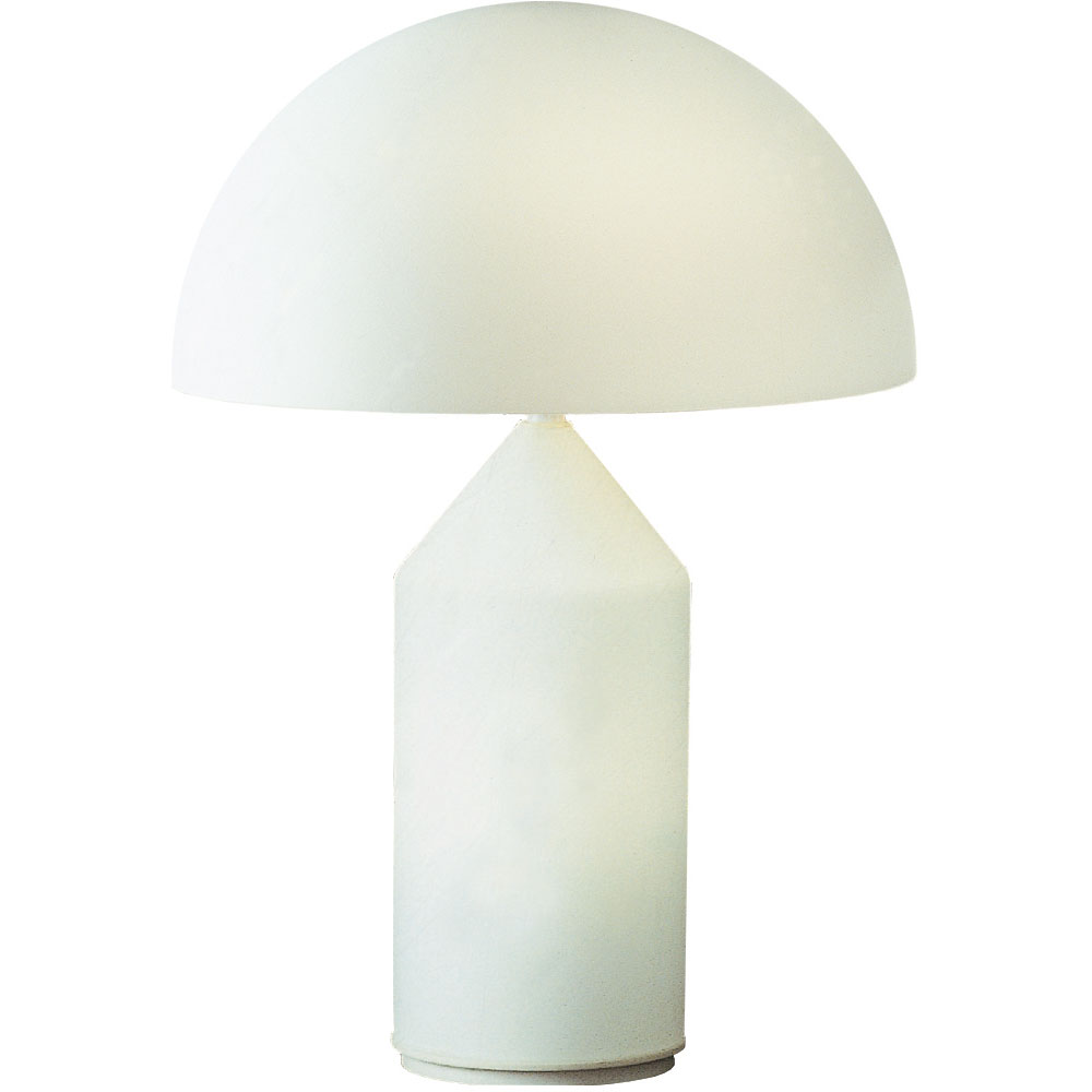 Oluce Atollo 236 Bordslampa 35 cm, Opal