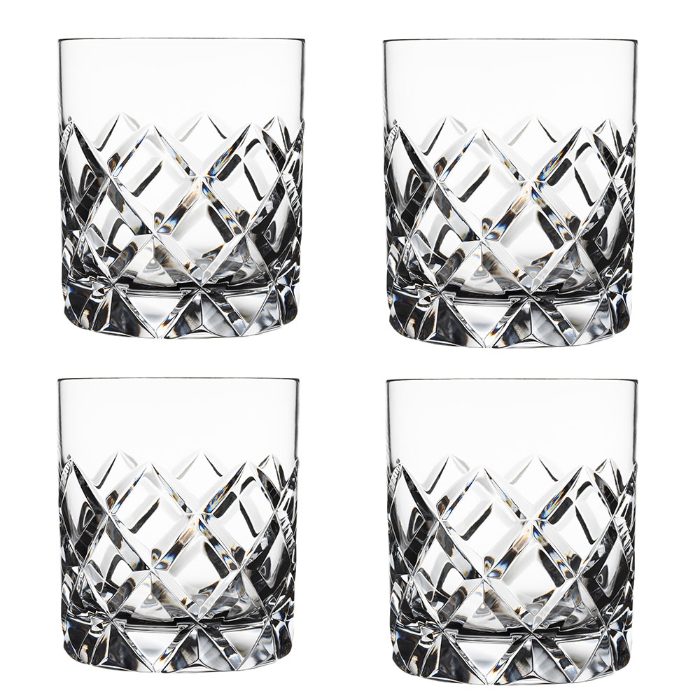 Orrefors Sofiero Whiskeyglas OF 25 cl, 4-pack