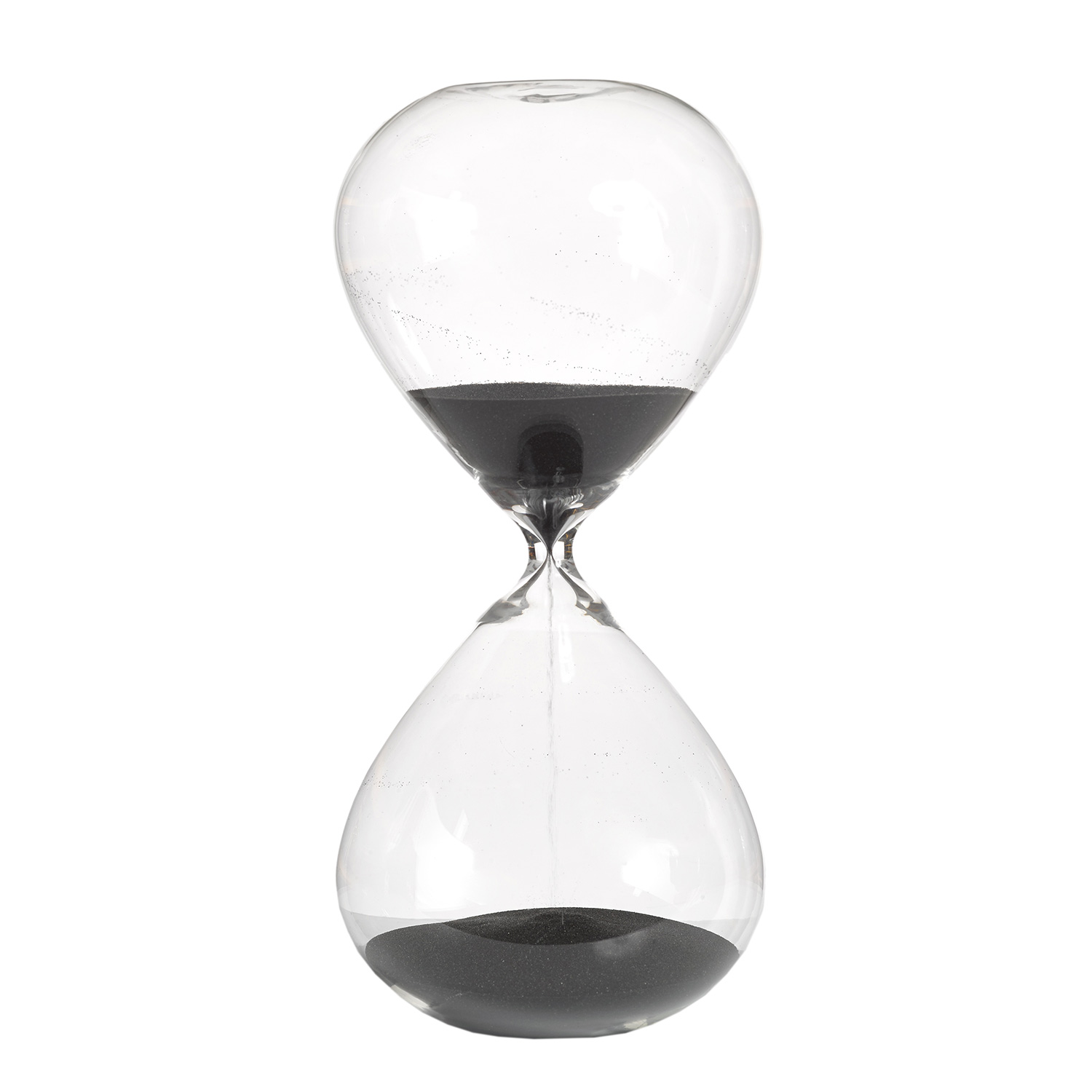 Polspotten Ball timglas, svart