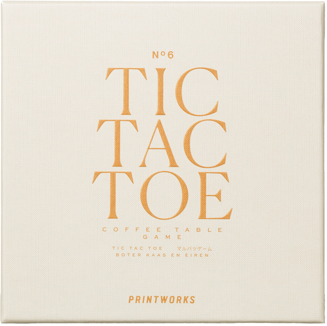 Printworks Classic Tic-Tac-Toe Spel