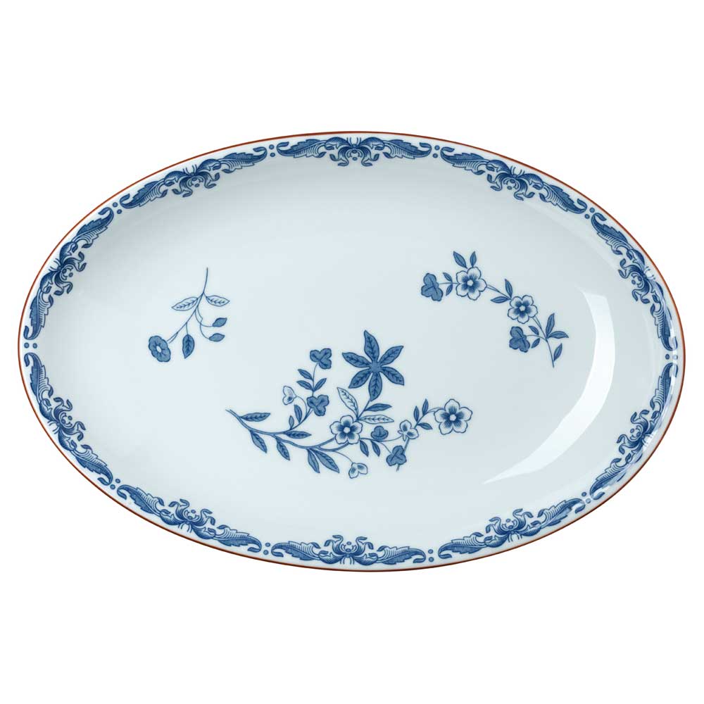 Rörstrand Ostindia Ovalt Serveringsfat, 33x22 cm