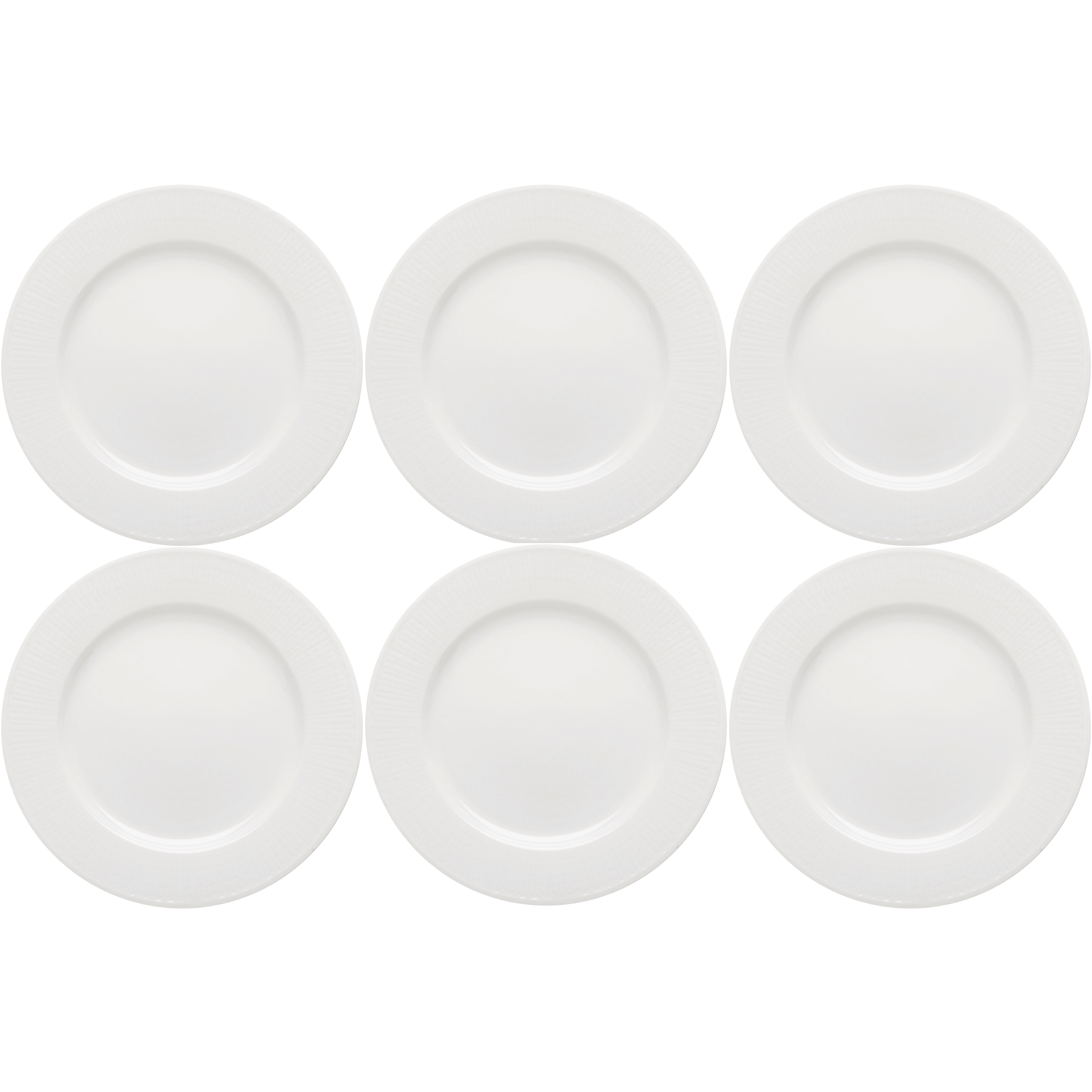Rörstrand Swedish Grace Tallrik 21 cm 6-pack