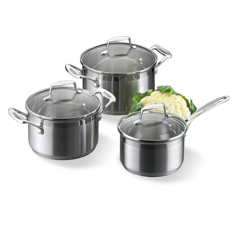 Scanpan Grytset 3-del, Impact - 1,8L, 2,5L, 3,2L