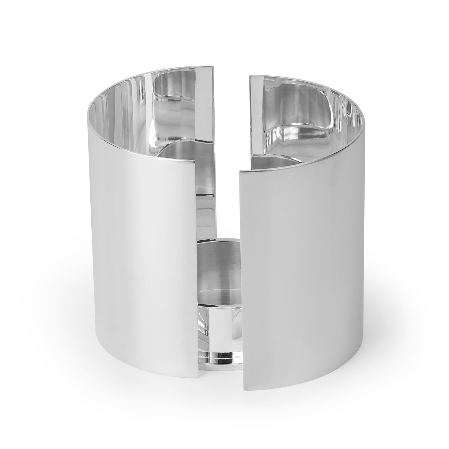 Skultuna Infinity Ljushållare, Silver