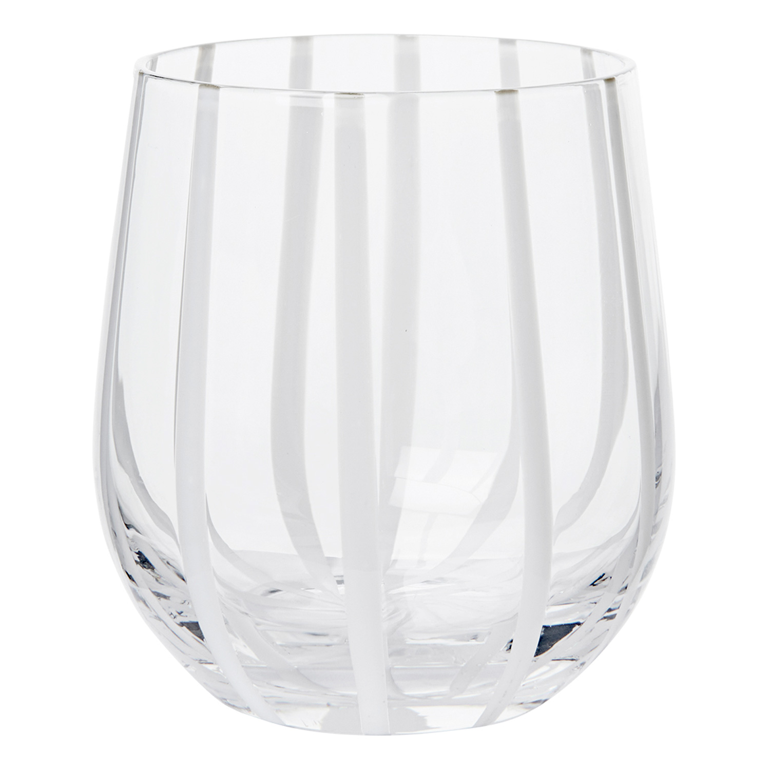 Broste Copenhagen Bubble Water Glass 22 CL - Drinking Glasses Mouth-Blown Glass Grey - 14495873