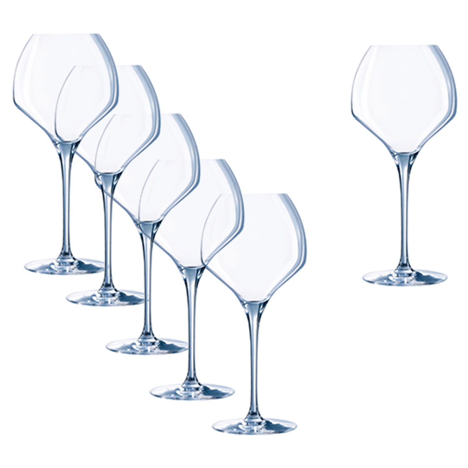 Open Up Champagne Glass 20 cl, 6-pack - Chef&Sommelier @ RoyalDesign