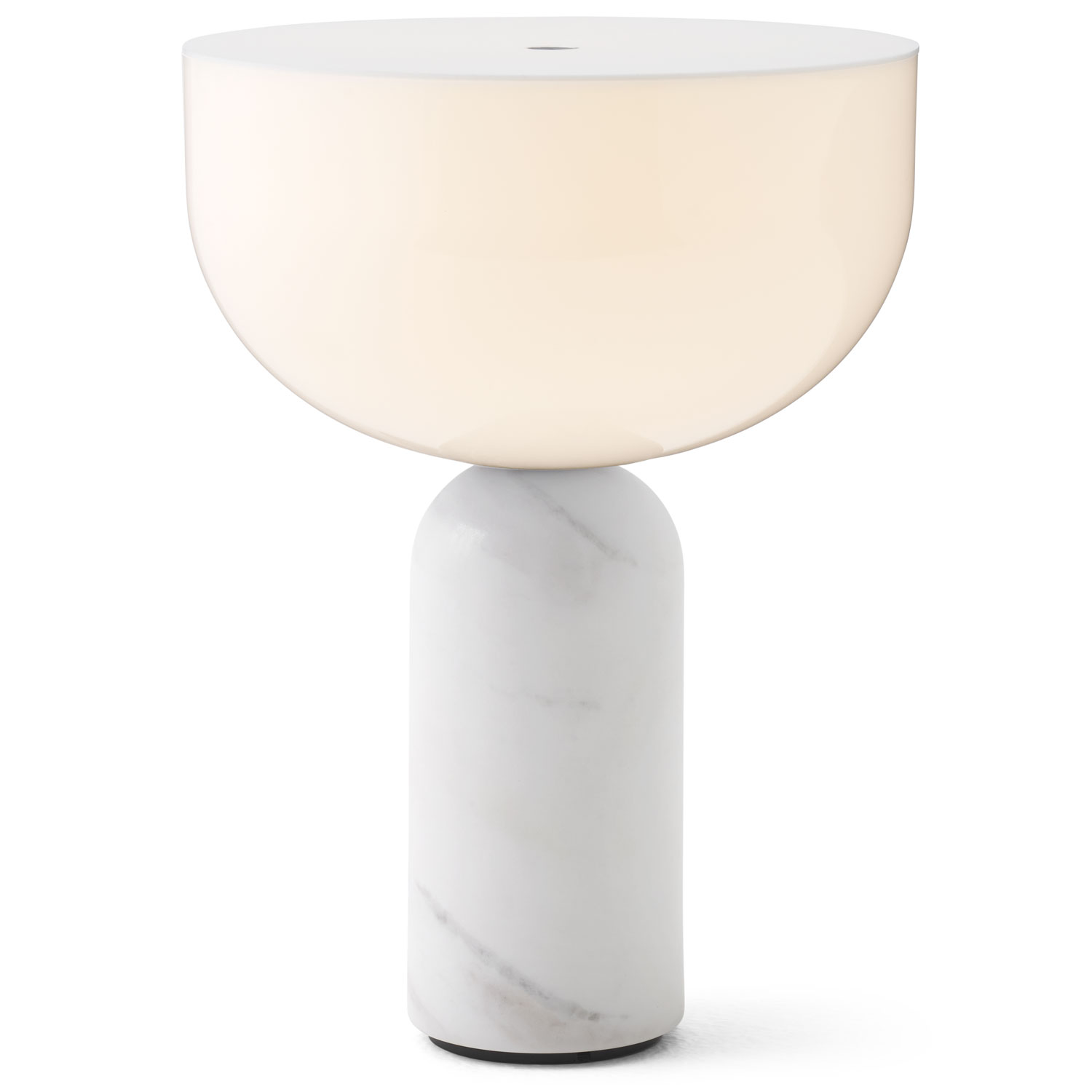Kizu Portable Table Lamp, White Marble New Works RoyalDesign
