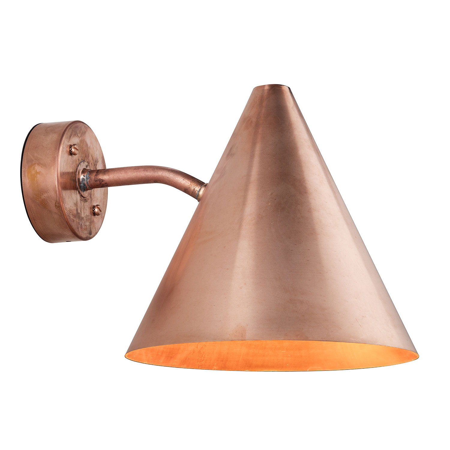 Copper wall deals lights next