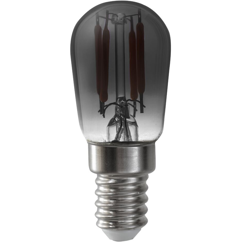 werper hangen valuta LED Smoke E14 2.5W 100Lm 1800K Dim Pear Lamp - Airam @ RoyalDesign