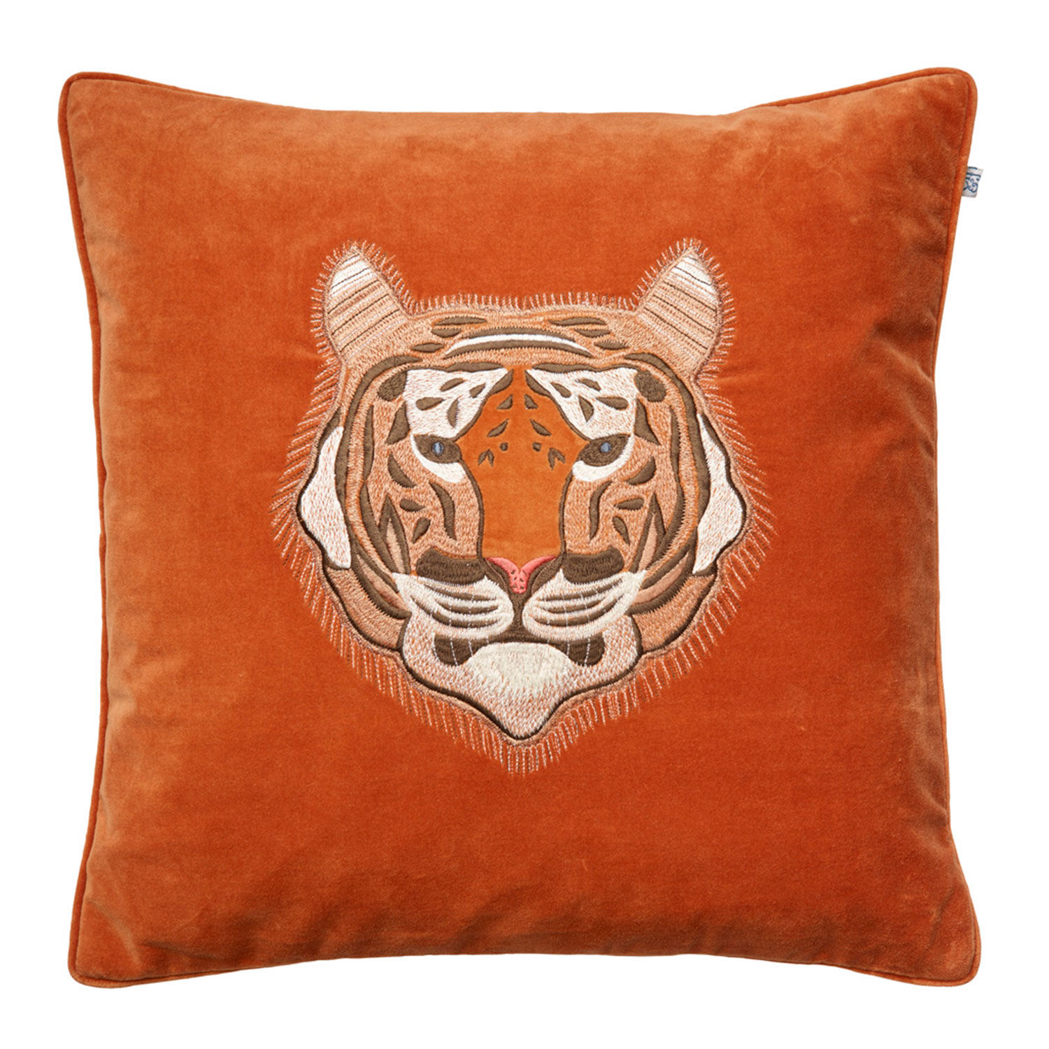 Velvet sales tiger pillow