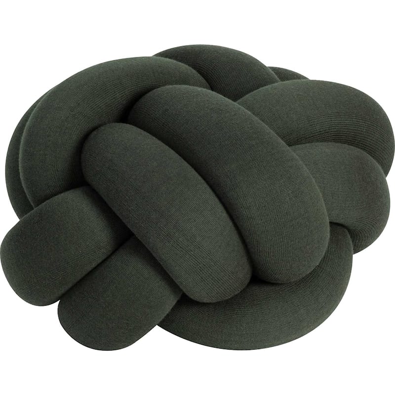 Knot Cushion Medium, Forest Green - Design House Stockholm