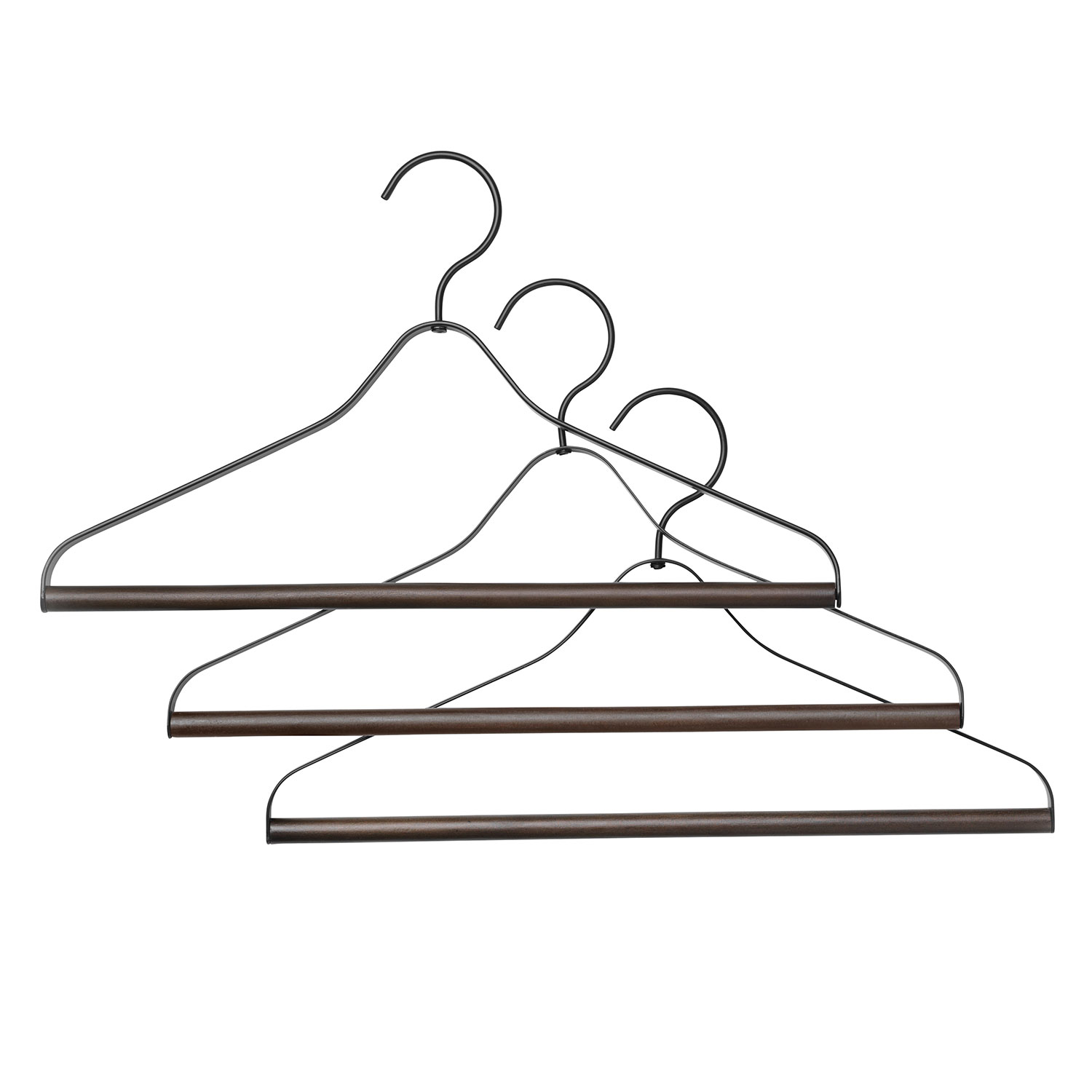 Wooden Coat Hanger 3 Pack