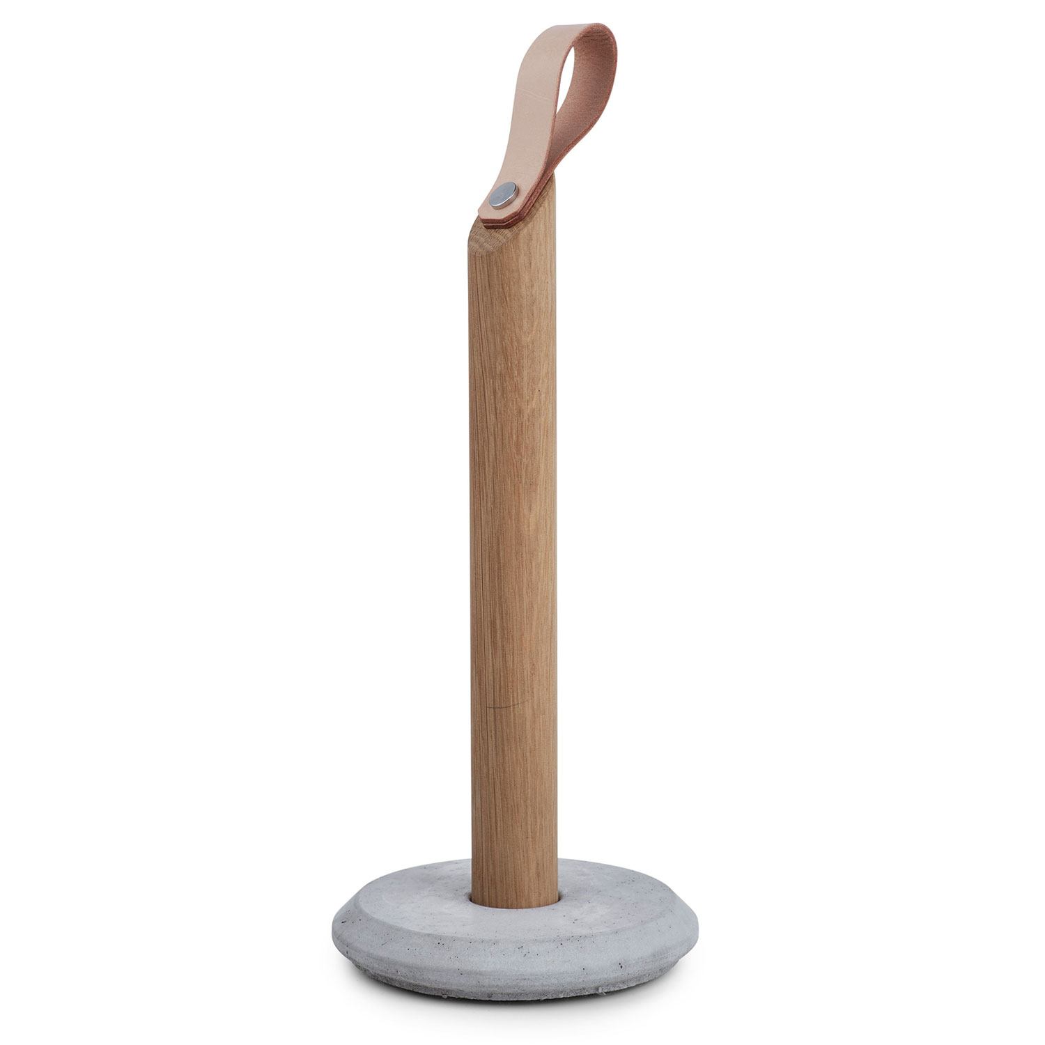 Wooden kitchen roll discount stand