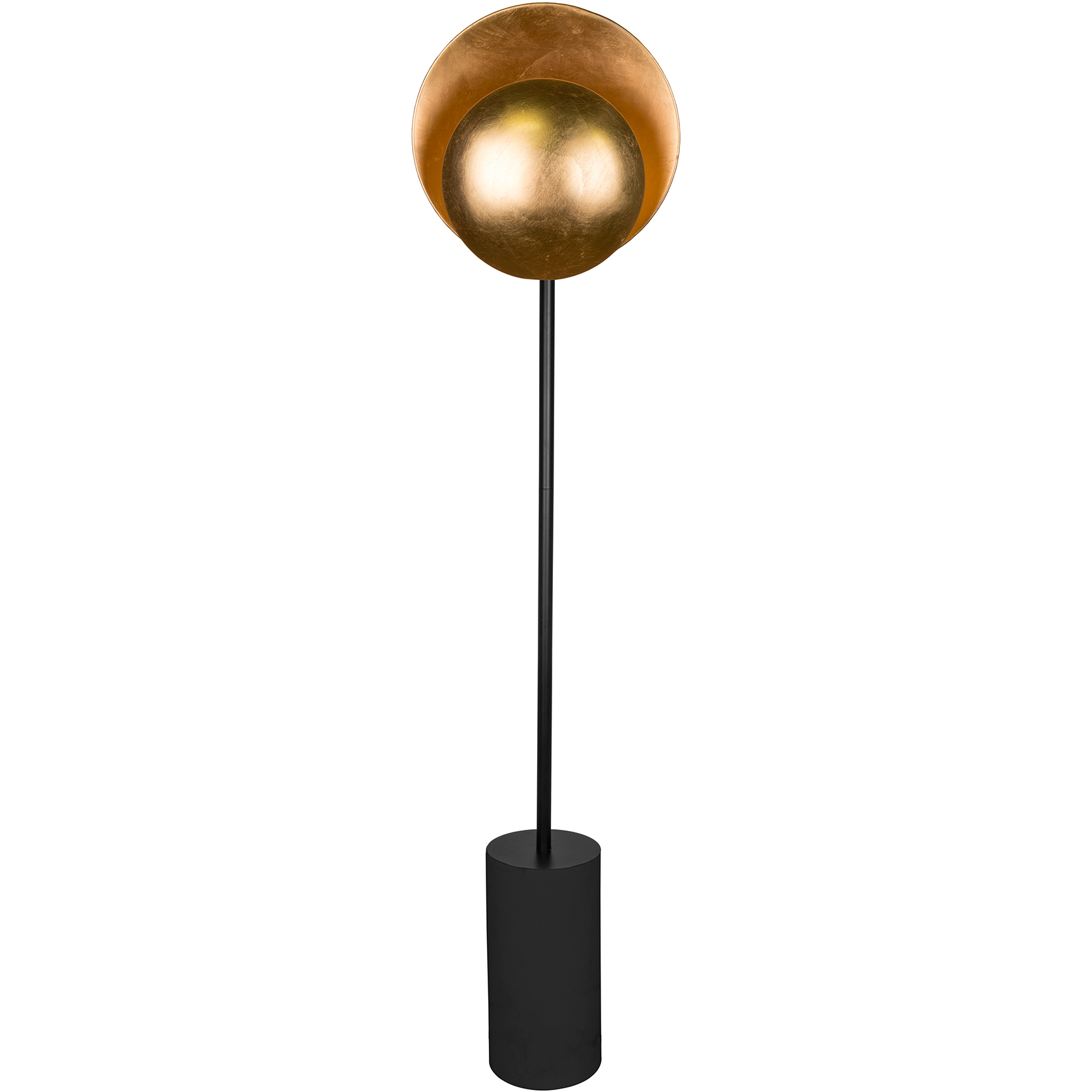 Globe floor deals lamp brass