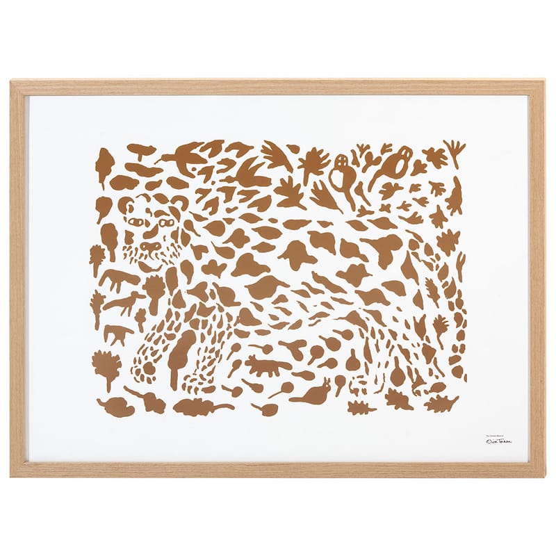 Oiva Toikka Collection Poster 50x70 cm, Cheetah - Iittala