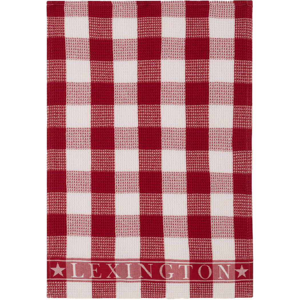 Red/White Gingham Napkins, 6-pack, 100% Cotton