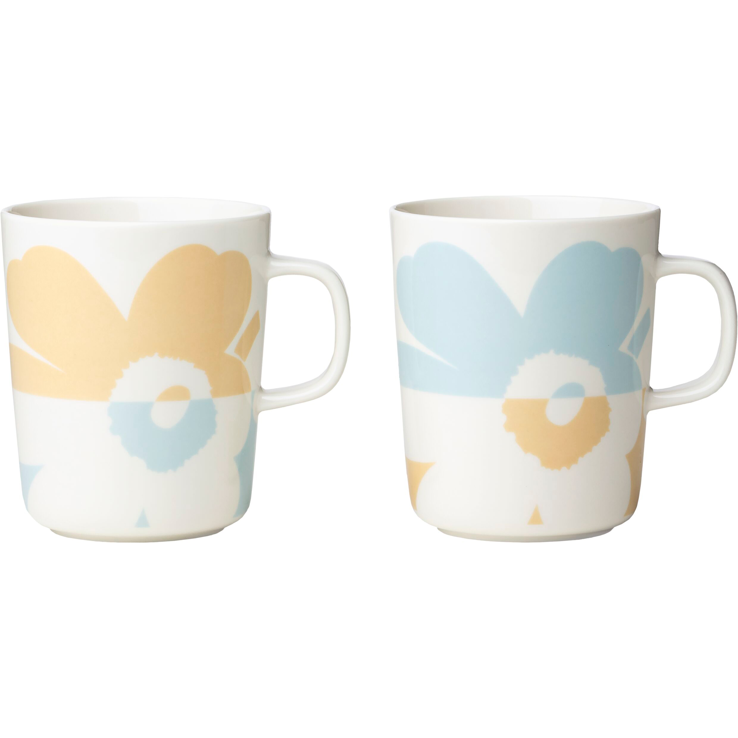 Oiva/Suur Unikko Mug 25 cl, 2-pack - Marimekko @ RoyalDesign