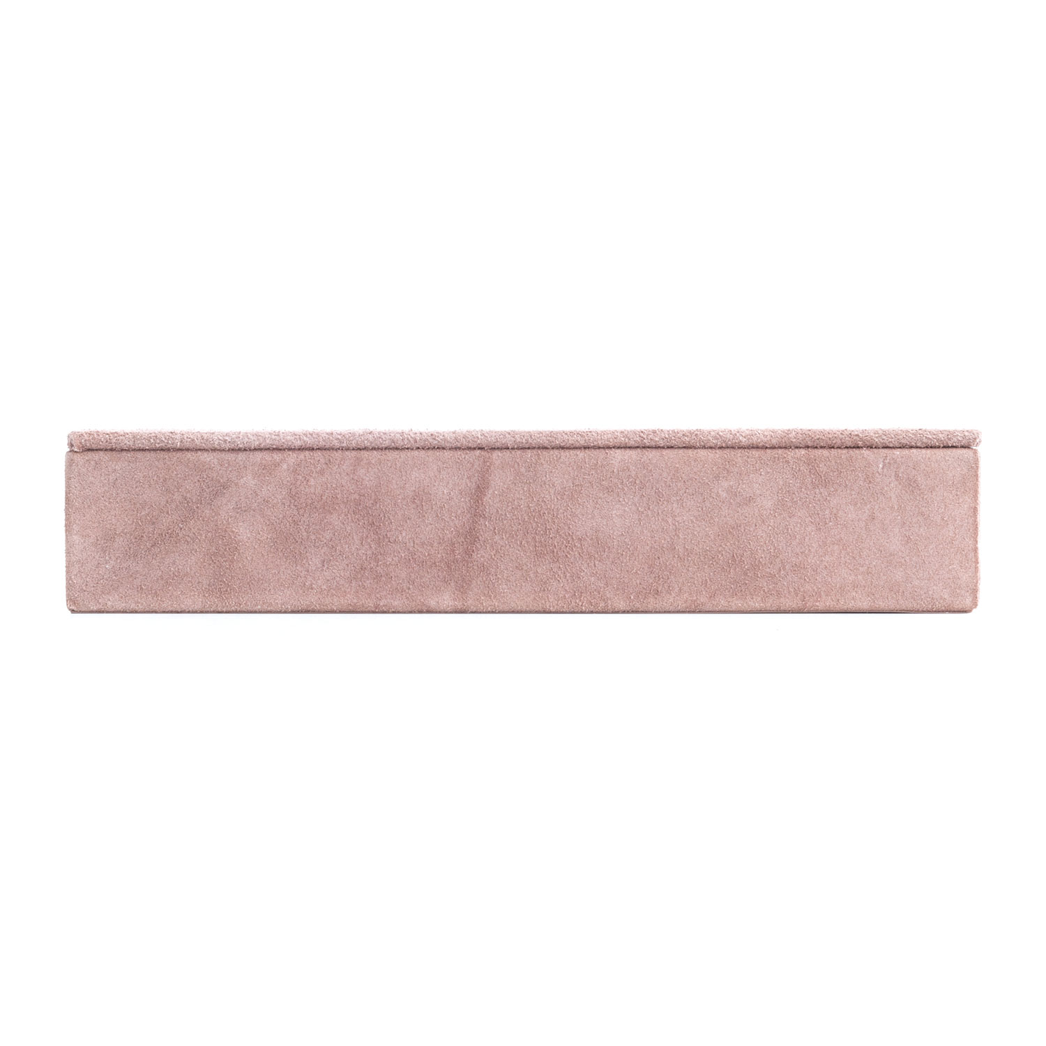 Blush Pink Suede Photo Box