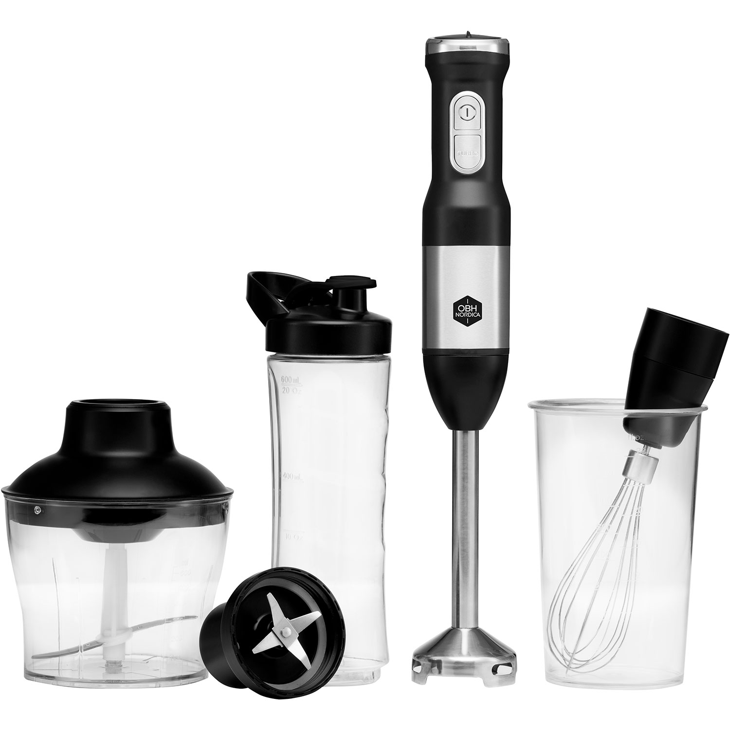 2-In-1 Five-Speed Food Jug Blender and Grinder