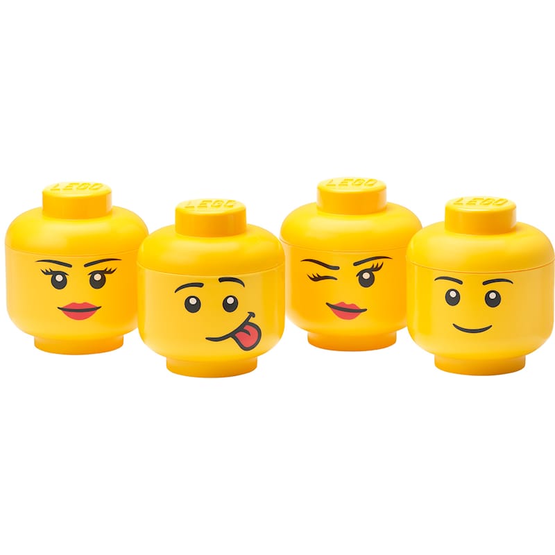 LEGO® Storage Box Head Mini Pieces - Room Copenhagen @ RoyalDesign