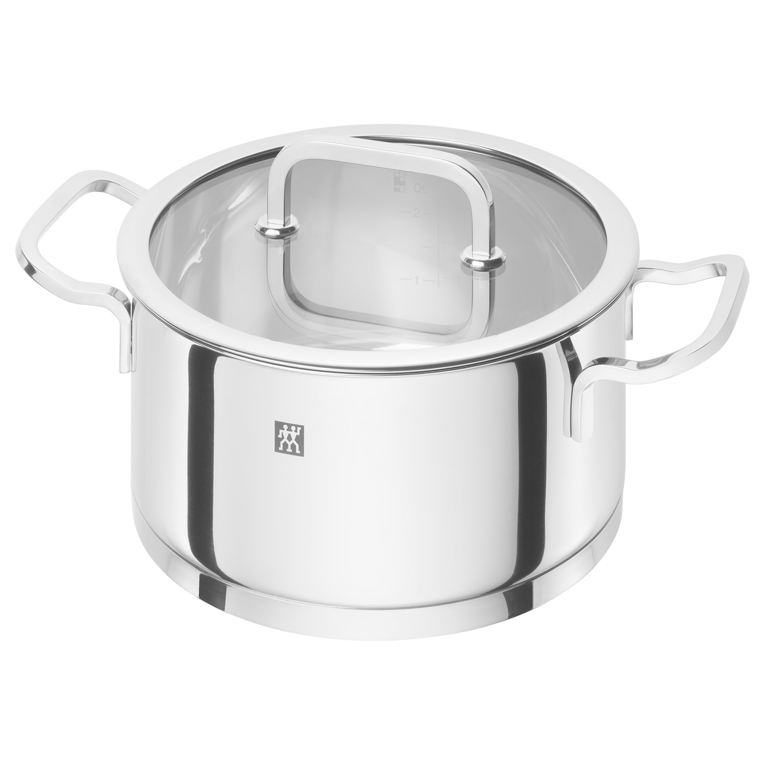 Groove Saucepan With Glass Lid 16 cm - Heirol @ RoyalDesign