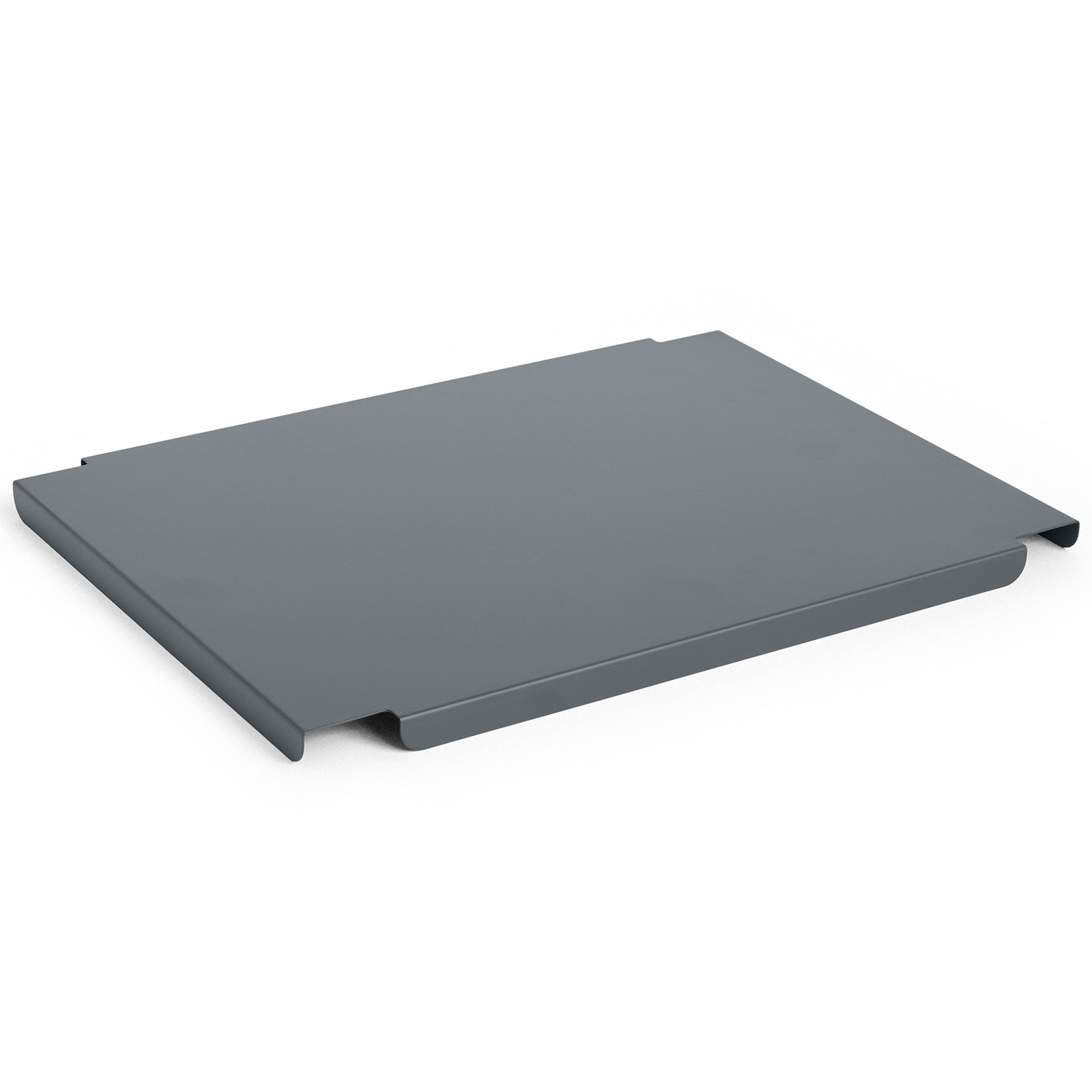 Colour Crate Metal Medium Låg, Charcoal