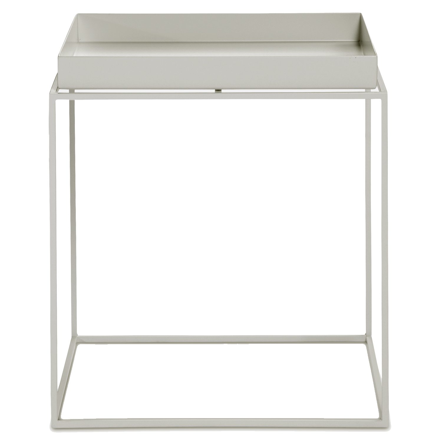 Tarjoilupöytä 40x40 cm, Warm Grey