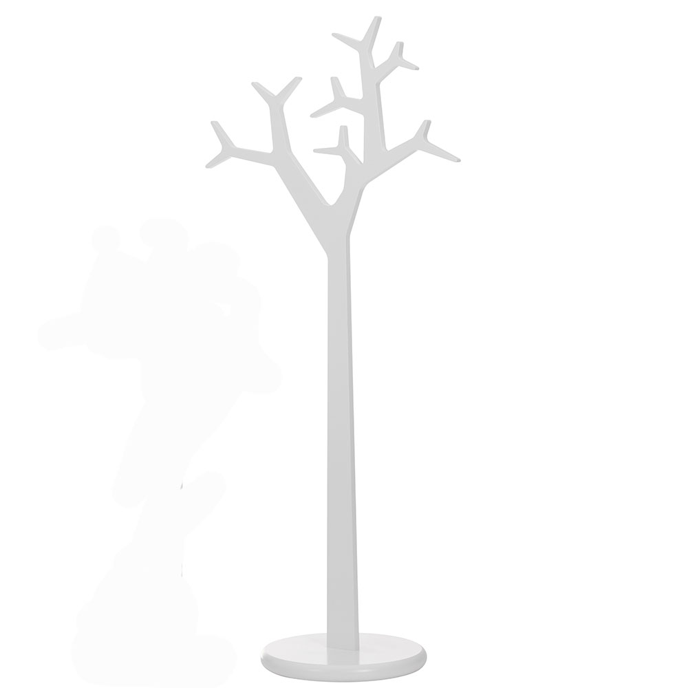 White tree on sale coat rack