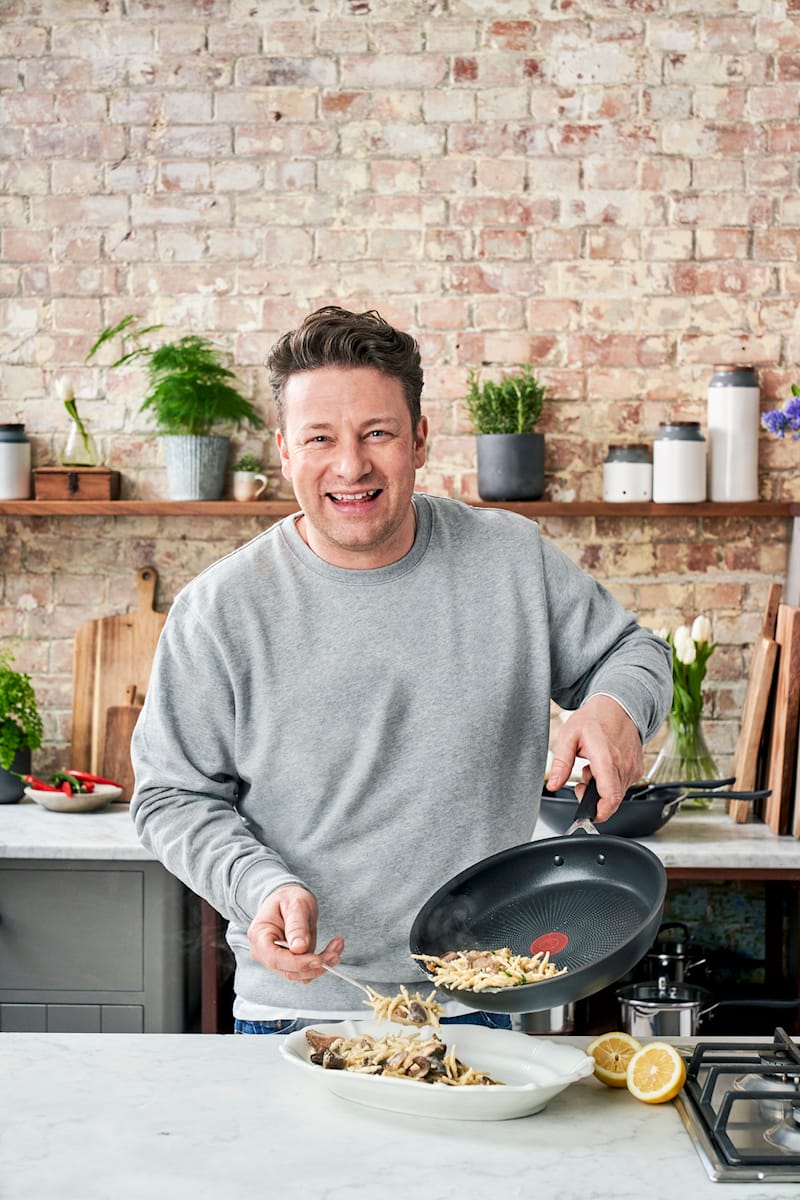 Jamie Oliver Quick & Easy Geanodiseerd Aluminium, 24 cm - Tefal @ RoyalDesign