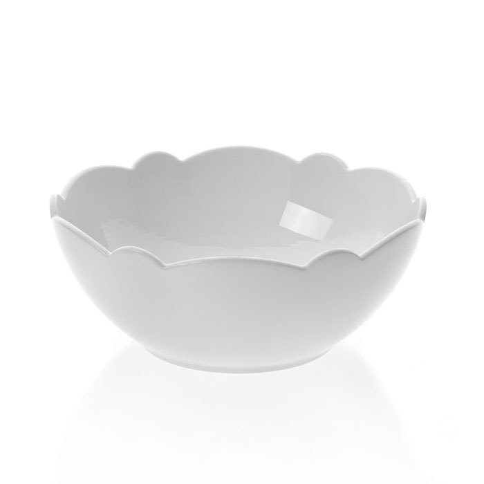 Vergelden commentaar spons Dressed bowl, white - Alessi @ RoyalDesign