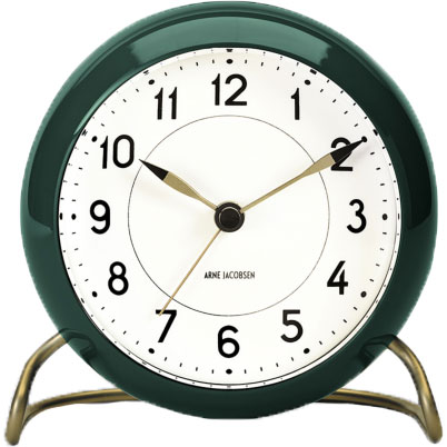 Station Alarm Clock, Grey - Arne Jacobsen @ RoyalDesign