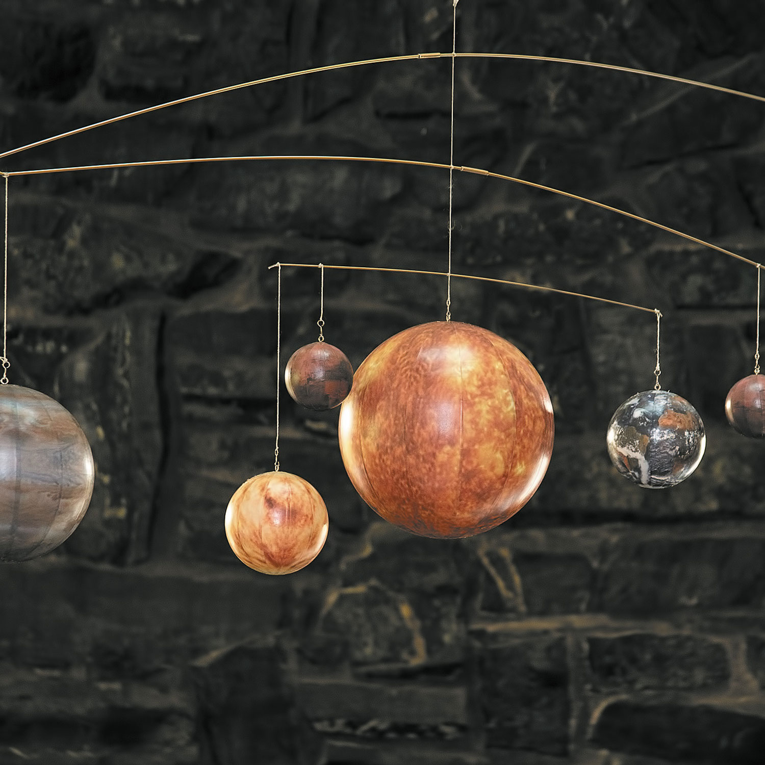 Models That Hang From The Ceiling Of The Solar System