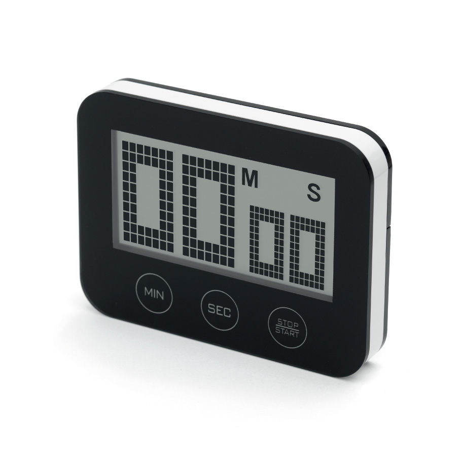Bengt EK Design Digital Timer with Touchscreen - Thermometers & Kitchen Timers Plastic Black - 870