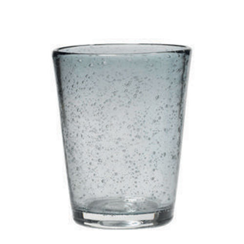 Broste Copenhagen Bubble Water Glass 22 CL - Drinking Glasses Mouth-Blown Glass Grey - 14495873