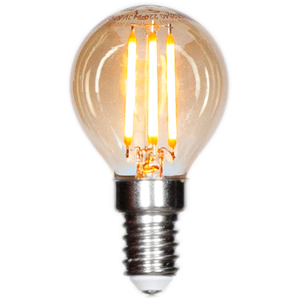 LED E14 dimmable 4W 200lm 45 mm, Amber - By @ RoyalDesign