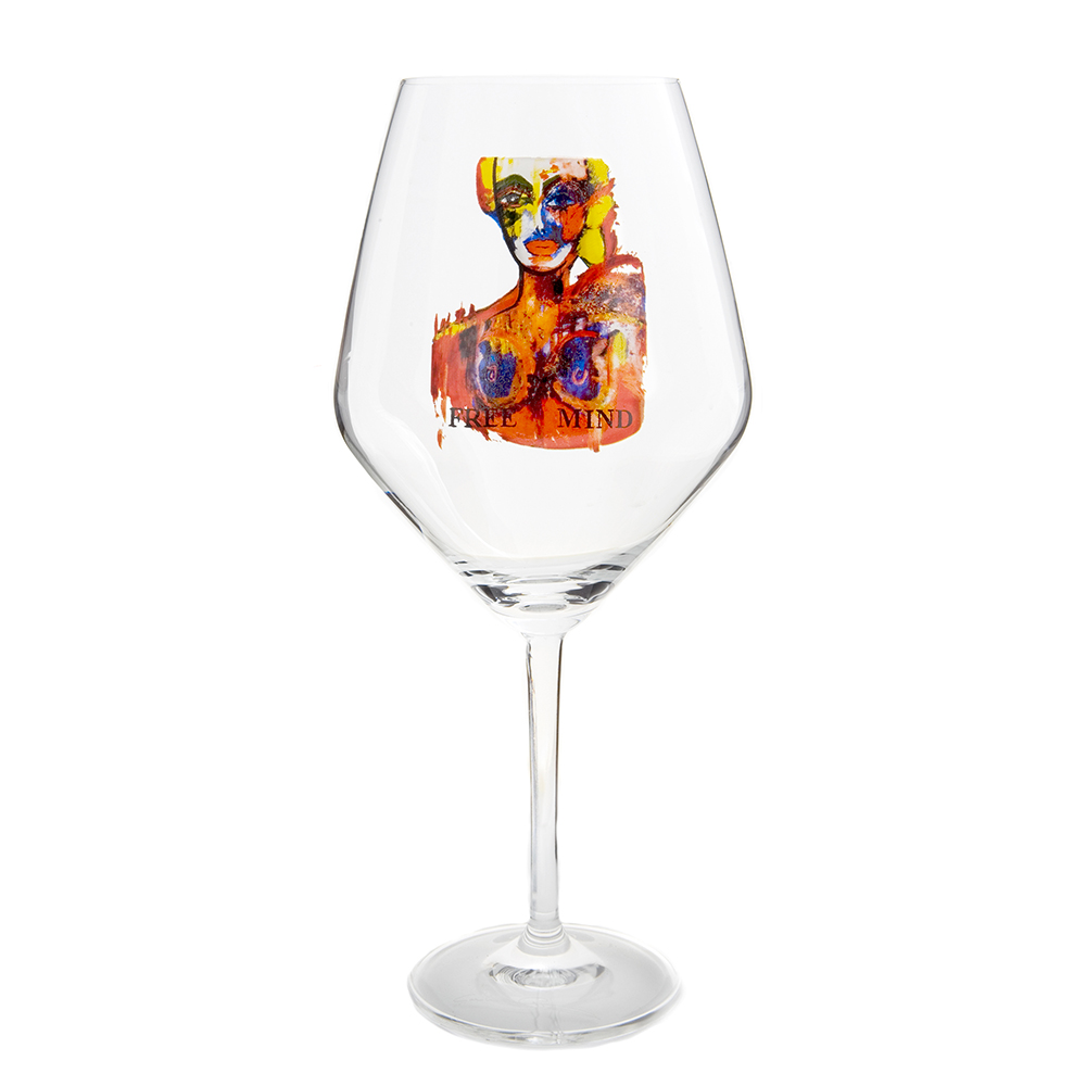 Free Mind Wine Glass, 75 cl - Carolina @