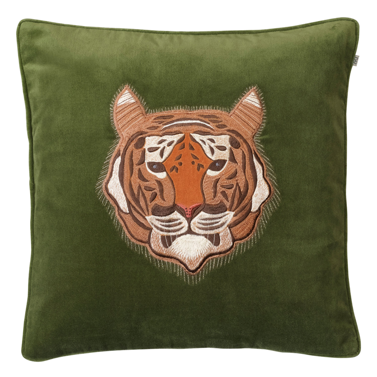 Human Made Tiger Face Cushion Yellow