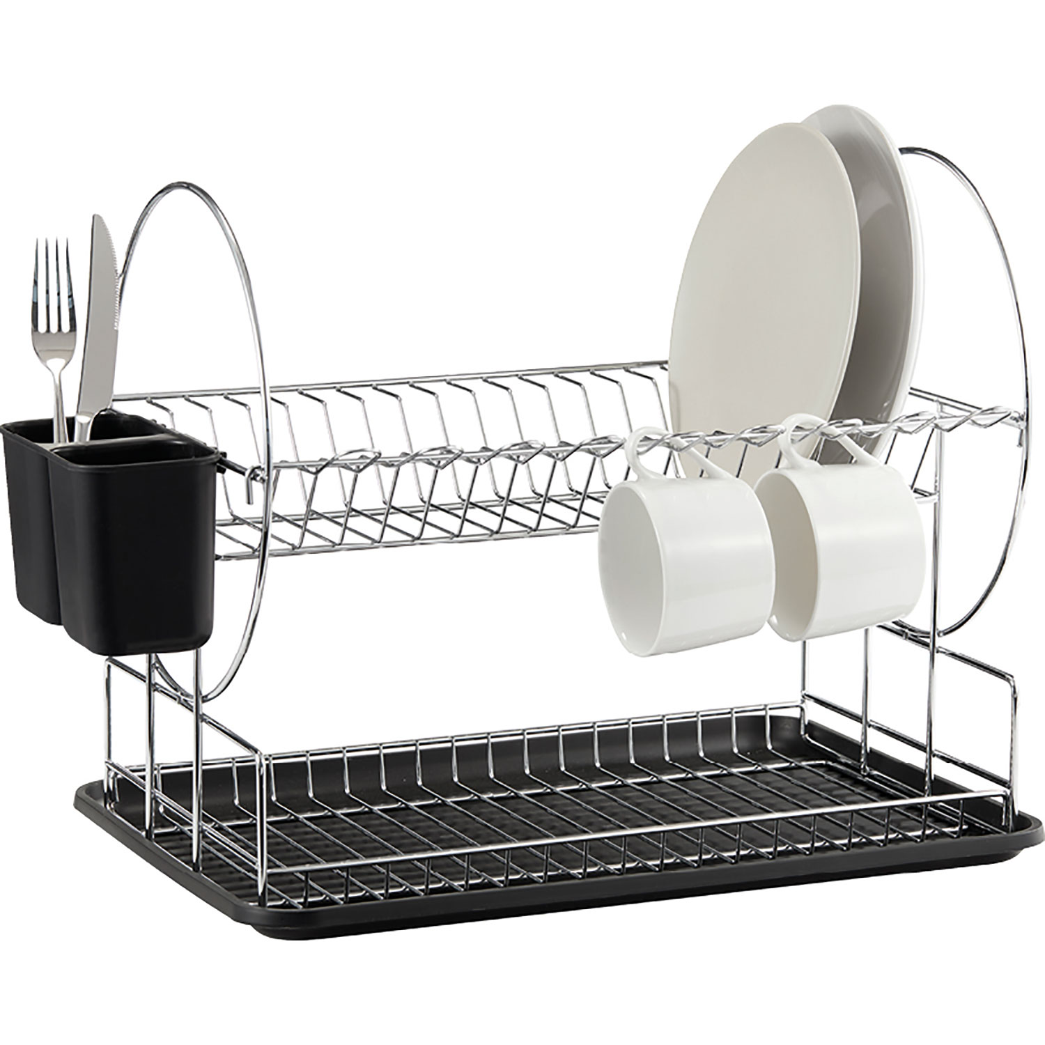 a tempo dish drainer with tray