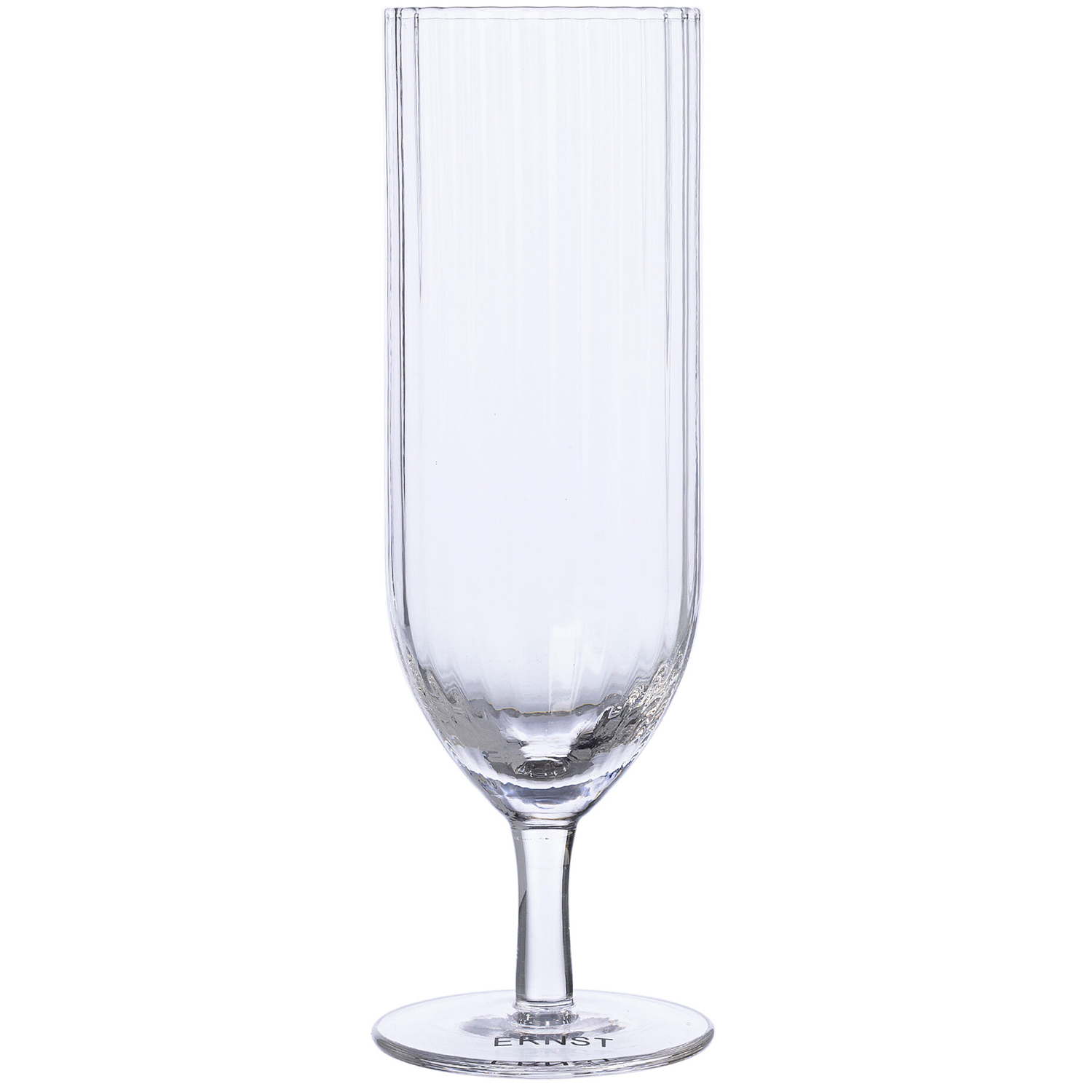 Drinking Glasses Fluted With Foot 4-pack - ERNST @ RoyalDesign