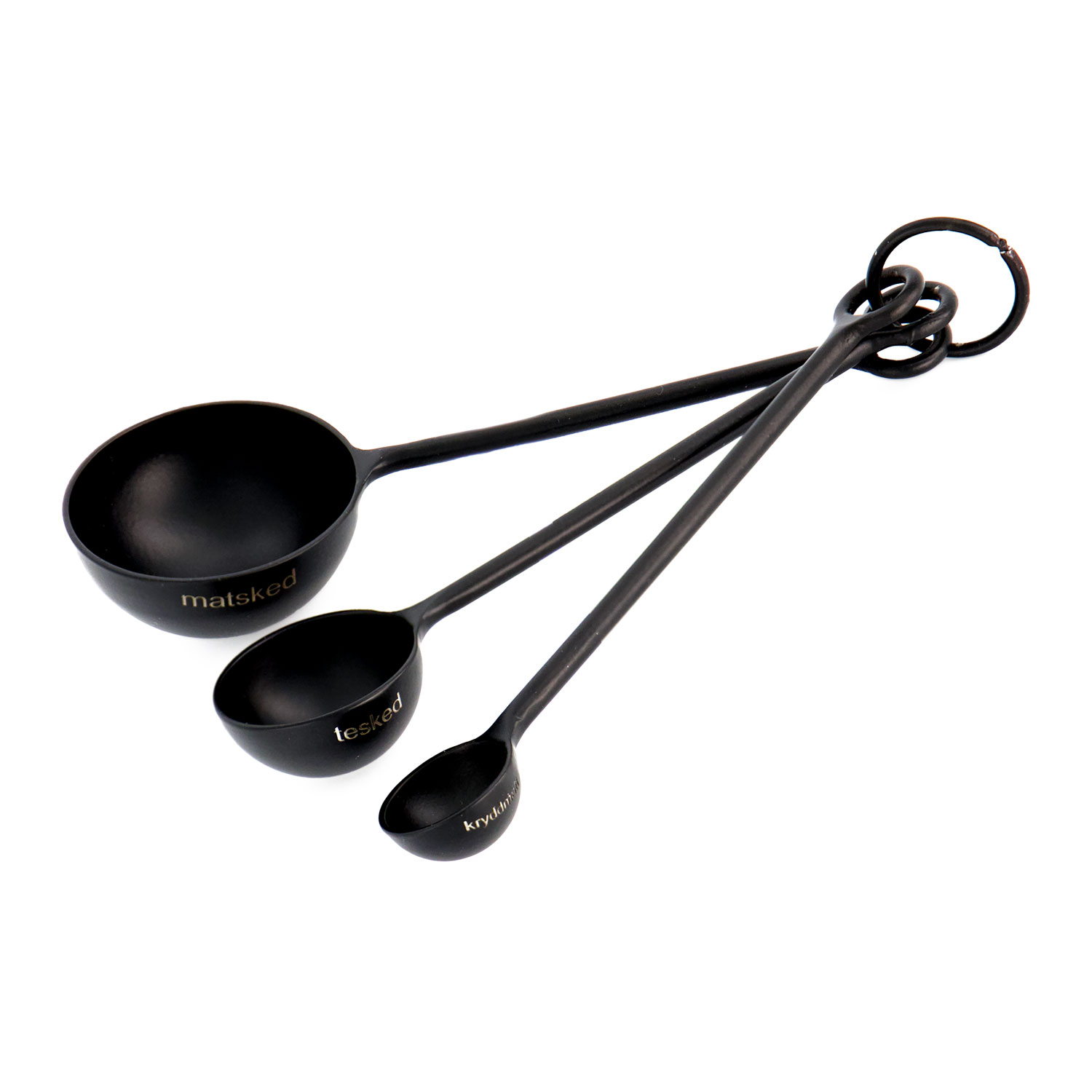 Black Measuring Spoon