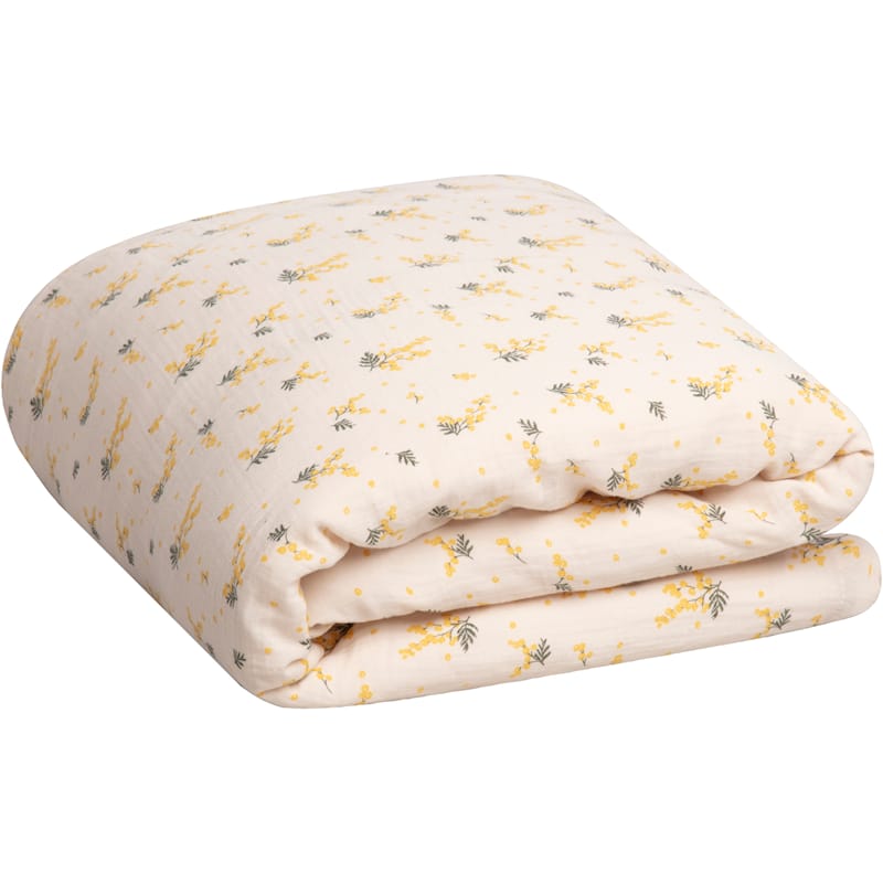 Mimosa Muslin Duvet Cover, 220x220 cm - Garbo & Friends @ RoyalDesign